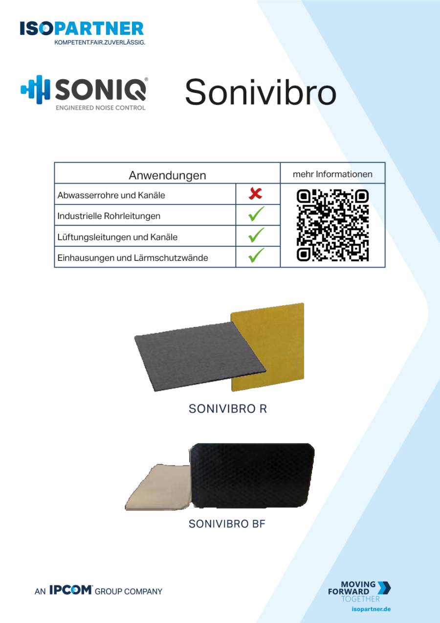 ISOPARTNER - Das schalldämmende Dutzend: Teil 8 – SONIQ Sonivibro, die Lösung zur Entdröhnung