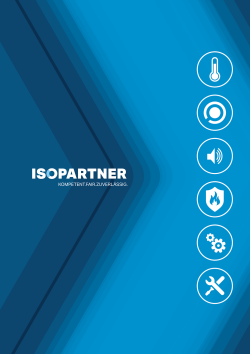 ISOPARTNER-Image Broschüre