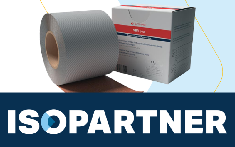 ISOPARTNER präsentiert die Flamro NBRplus Bandage